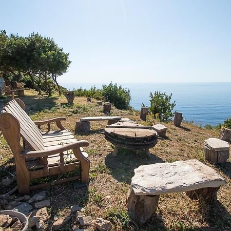 Coin De Paradis Vue Dominante Sur Mer, Montagne Et Tour Genoise Avec Jacuzzi Pino エクステリア 写真