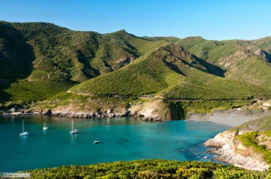 Coin De Paradis Vue Dominante Sur Mer, Montagne Et Tour Genoise Avec Jacuzzi Pino エクステリア 写真