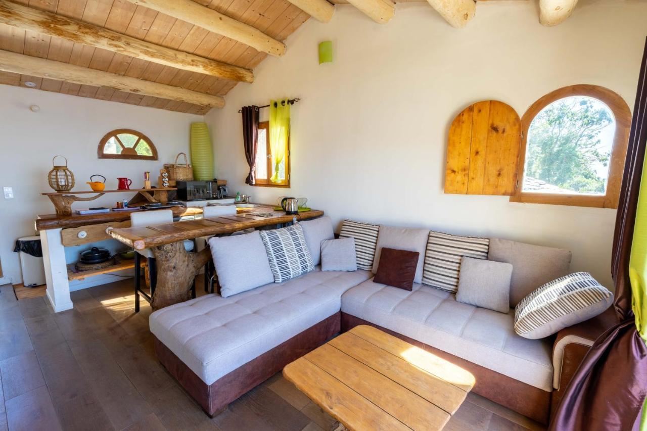 Coin De Paradis Vue Dominante Sur Mer, Montagne Et Tour Genoise Avec Jacuzzi Pino エクステリア 写真