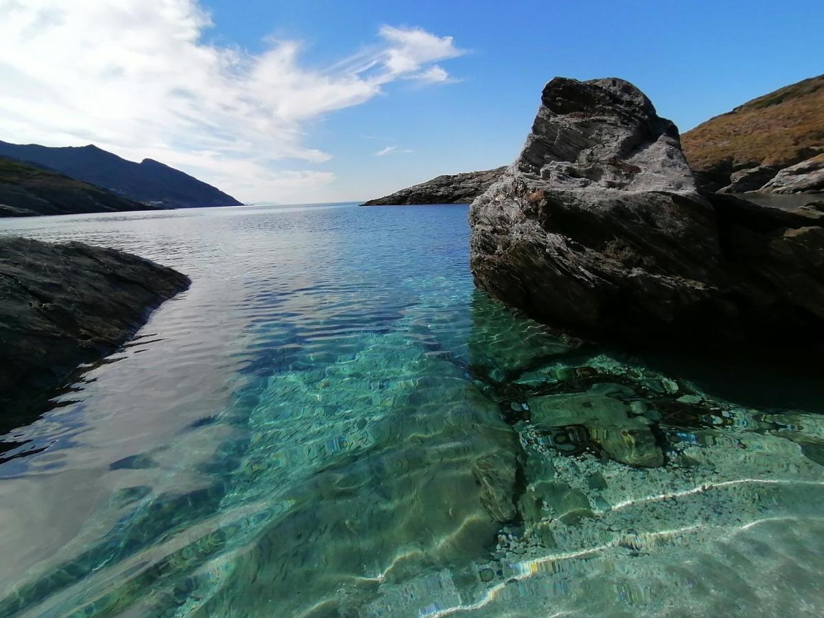 Coin De Paradis Vue Dominante Sur Mer, Montagne Et Tour Genoise Avec Jacuzzi Pino エクステリア 写真